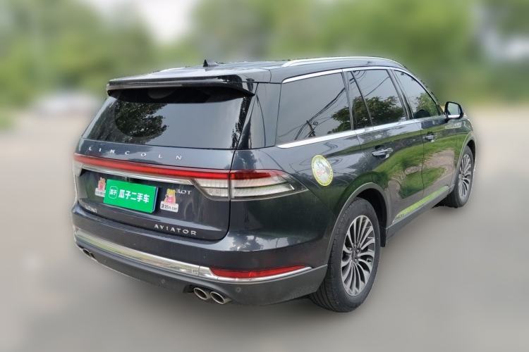 Used Lincoln Aviator 2021 3.0T V6 Four-Wheel Drive Zunya Edition Rear Right 45 Deg