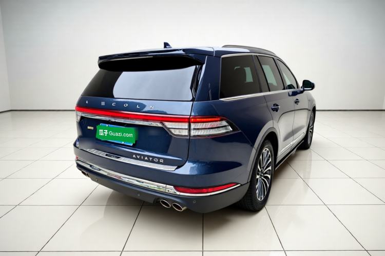 Used Lincoln Aviator 2021 3.0T V6 Four-Wheel Drive Zunya Edition Rear Right 45 Deg