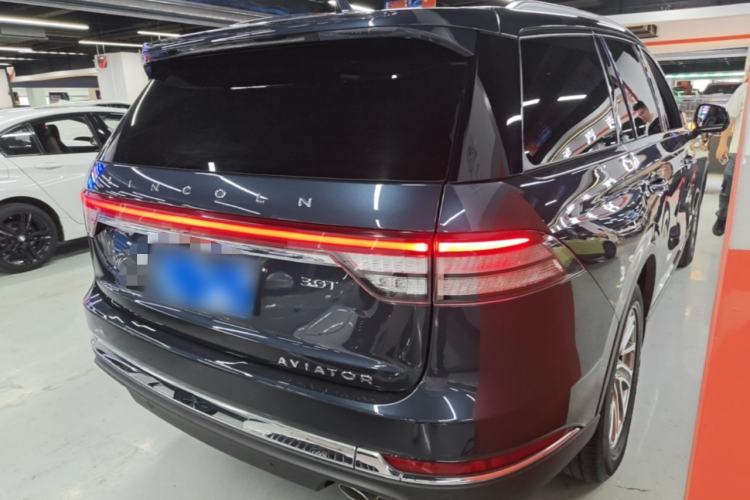 Used Lincoln Aviator 2021 3.0T V6 Four-Wheel Drive Luxury Edition Rear Right 45 Deg