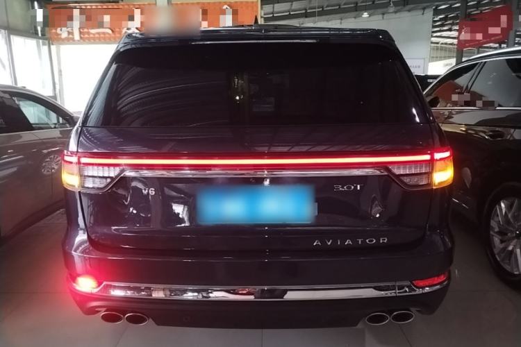 Used Lincoln Aviator 2021 3.0T V6 Four-Wheel Drive Luxury Edition Rear