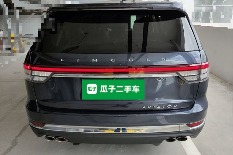 Used Lincoln Aviator 2021 3.0T V6 Four-Wheel Drive Luxury Edition Rear