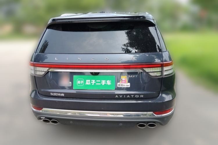 Used Lincoln Aviator 2021 3.0T V6 Four-Wheel Drive Zunya Edition Rear
