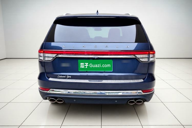 Used Lincoln Aviator 2021 3.0T V6 Four-Wheel Drive Zunya Edition Rear