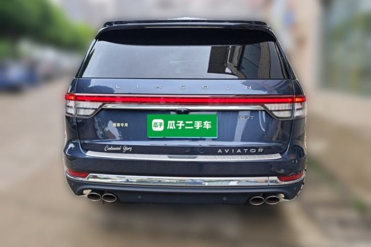 Used Lincoln Aviator 2021 3.0T V6 Four-Wheel Drive Zunya Edition Rear