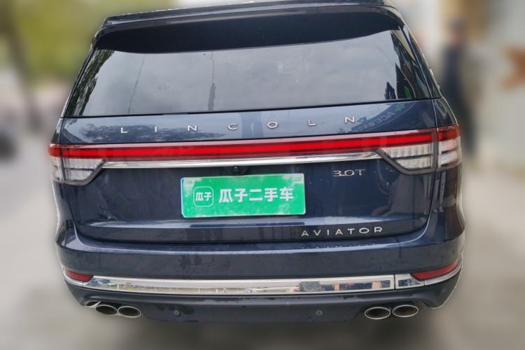 Used Lincoln Aviator 2021 3.0T V6 All-Wheel-Drive Executive Edition Rear
