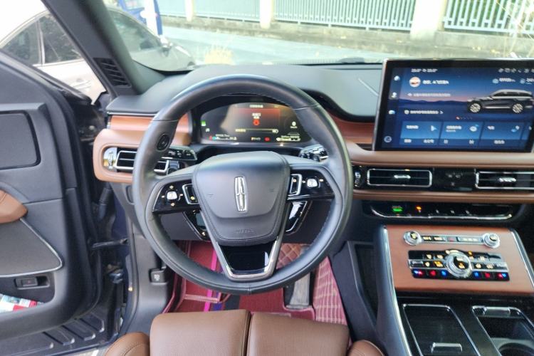 Used Lincoln Aviator 2021 3.0T V6 Four-Wheel Drive Zunya Edition Steering Wheel