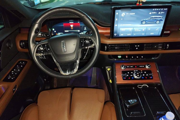 Used Lincoln Aviator 2021 3.0T V6 Four-Wheel Drive Zunya Edition Steering Wheel