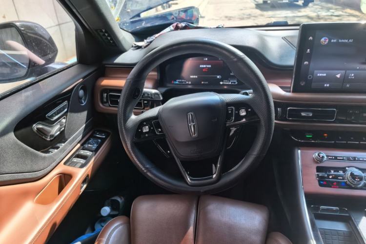 Used Lincoln Aviator 2021 3.0T V6 Four-Wheel Drive Zunya Edition Steering Wheel