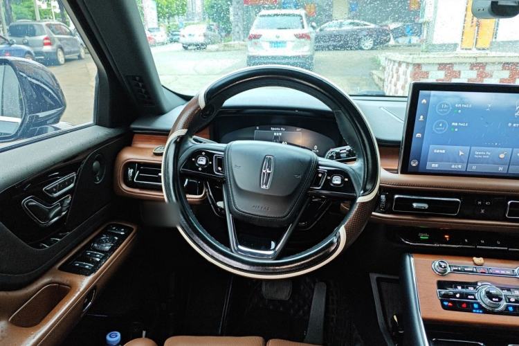 Used Lincoln Aviator 2021 3.0T V6 Four-Wheel Drive Zunya Edition Steering Wheel