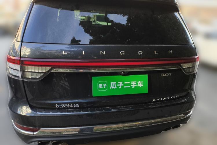 Used Lincoln Aviator 2021 3.0T V6 Four-Wheel Drive Zunya Edition Rear