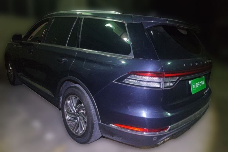 Used Lincoln Aviator 2021 3.0T V6 Four-Wheel Drive Luxury Edition Rear Left 45 Deg