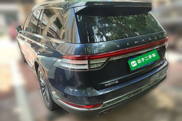 Used Lincoln Aviator 2021 3.0T V6 Four-Wheel Drive Zunya Edition Rear Left 45 Deg