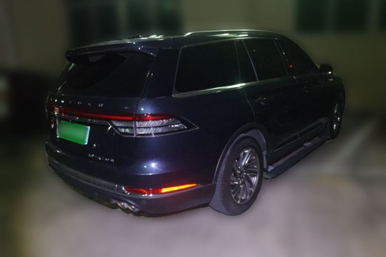 Used Lincoln Aviator 2021 3.0T V6 Four-Wheel Drive Luxury Edition Rear Right 45 Deg