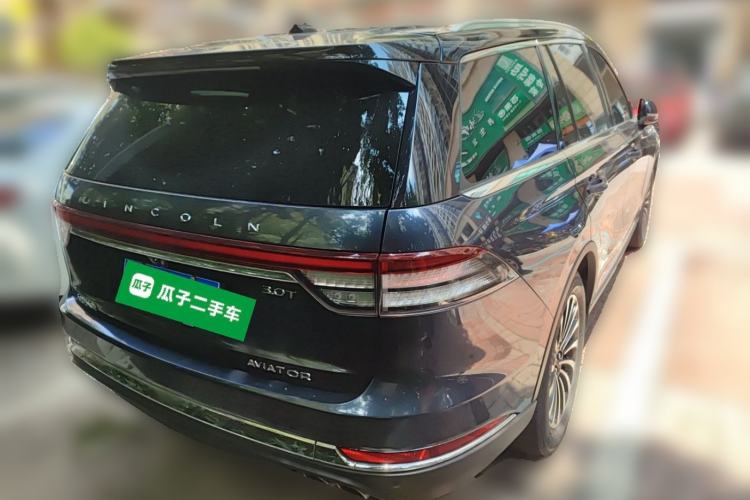Used Lincoln Aviator 2021 3.0T V6 Four-Wheel Drive Zunya Edition Rear Right 45 Deg