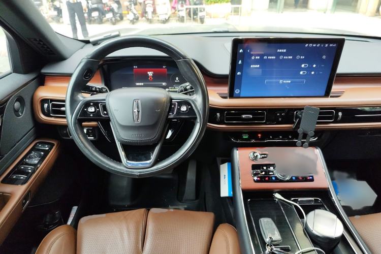 Used Lincoln Aviator 2021 3.0T V6 Four-Wheel Drive Zunya Edition Steering Wheel