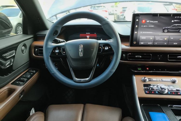 Used Lincoln Aviator 2021 3.0T V6 Four-Wheel Drive Zunya Edition Steering Wheel