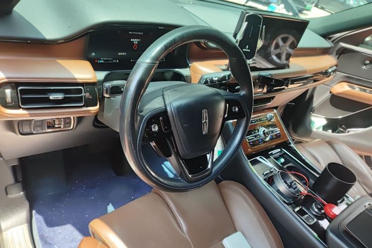 Used Lincoln Aviator 2021 3.0T V6 Four-Wheel Drive Zunya Edition Steering Wheel