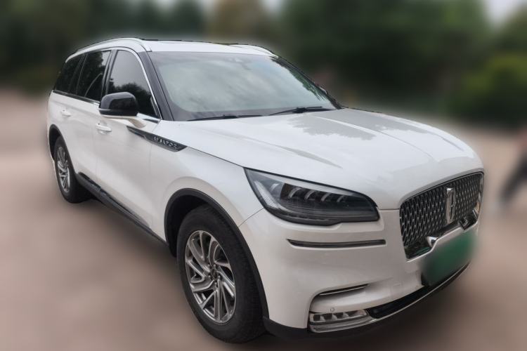 Used Lincoln Aviator 2021 3.0T V6 Four-Wheel Drive Luxury Edition Front Right 45 Deg