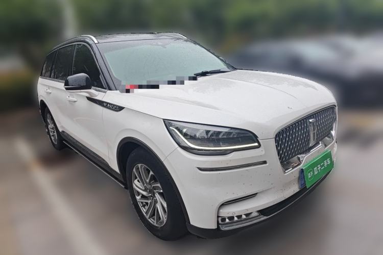 Used Lincoln Aviator 2021 3.0T V6 Four-Wheel Drive Luxury Edition Front Right 45 Deg