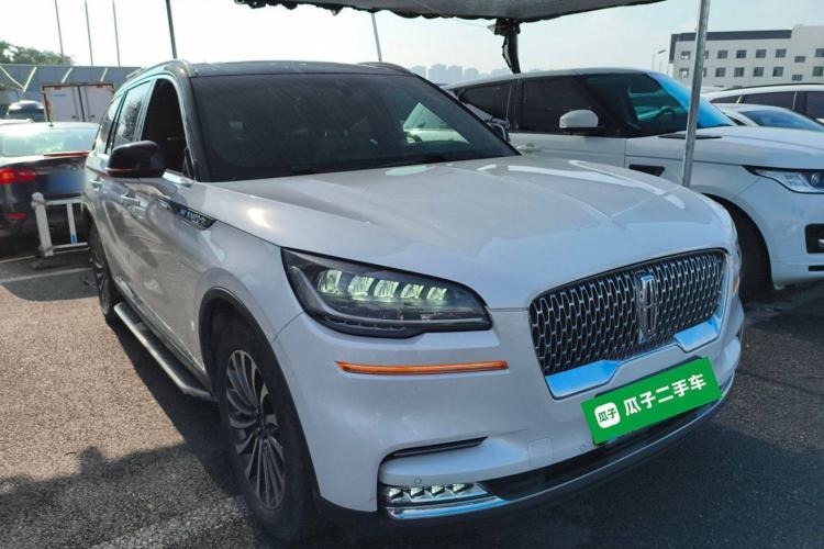 Used Lincoln Aviator 2021 3.0T V6 Four-Wheel Drive Zunya Edition Front Right 45 Deg