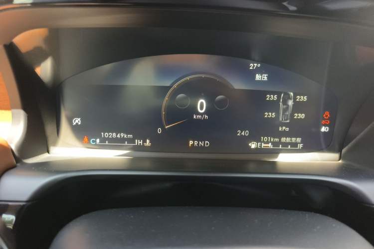 Used Lincoln Aviator 2021 3.0T V6 Four-Wheel Drive Zunya Edition Instrument Cluster