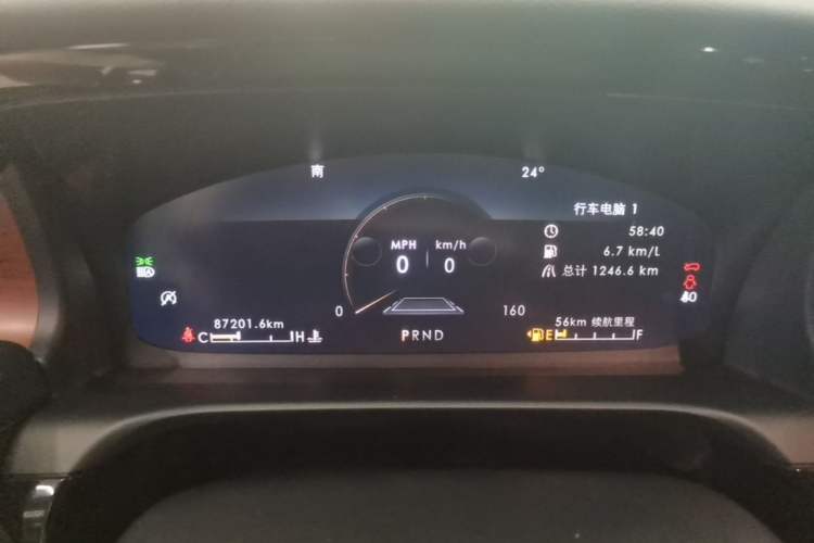Used Lincoln Aviator 2021 3.0T V6 Four-Wheel Drive Luxury Edition Instrument Cluster