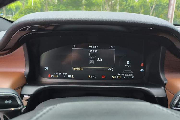 Used Lincoln Aviator 2021 3.0T V6 Four-Wheel Drive Zunya Edition Instrument Cluster