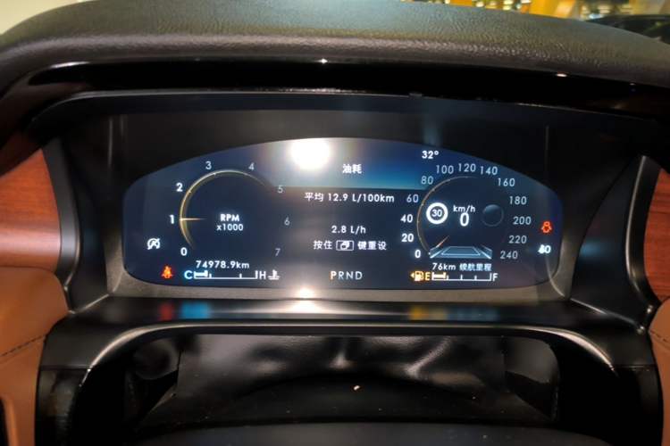 Used Lincoln Aviator 2021 3.0T V6 Four-Wheel Drive Zunya Edition Instrument Cluster
