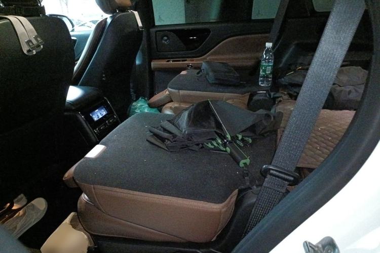 Used Lincoln Aviator 2021 3.0T V6 Four-Wheel Drive Zunya Edition Left Rear Seat