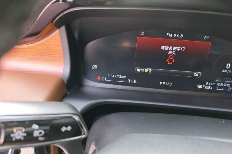 Used Lincoln Aviator 2021 3.0T V6 Four-Wheel Drive Zunya Edition Odometer Close Up