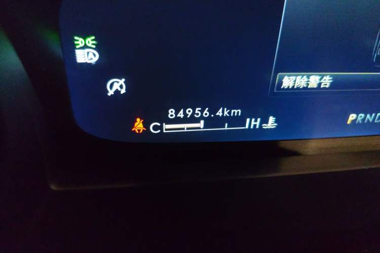 Used Lincoln Aviator 2021 3.0T V6 Four-Wheel Drive Luxury Edition Odometer Close Up