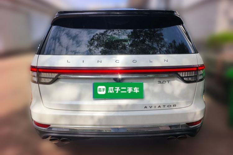 Used Lincoln Aviator 2021 3.0T V6 Four-Wheel Drive Zunya Edition Rear