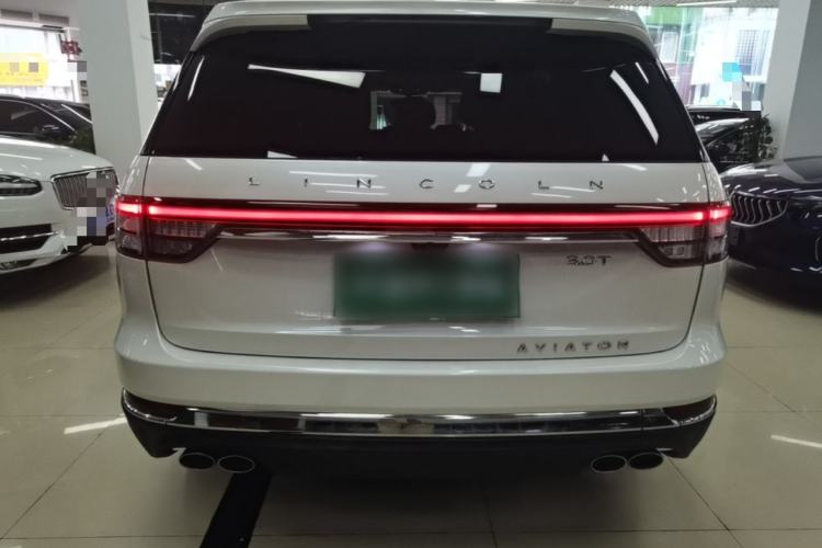 Used Lincoln Aviator 2021 3.0T V6 Four-Wheel Drive Luxury Edition Rear