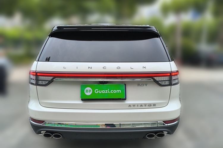 Used Lincoln Aviator 2021 3.0T V6 Four-Wheel Drive Zunya Edition Rear