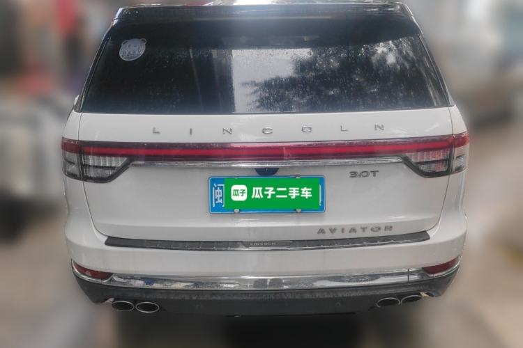 Used Lincoln Aviator 2021 3.0T V6 Four-Wheel Drive Zunya Edition Rear