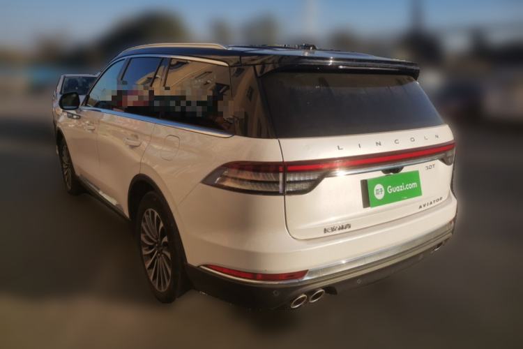 Used Lincoln Aviator 2021 3.0T V6 Four-Wheel Drive Zunya Edition Rear Left 45 Deg