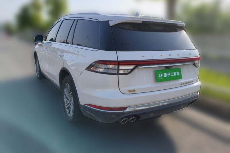Used Lincoln Aviator 2021 3.0T V6 Four-Wheel Drive Luxury Edition Rear Left 45 Deg