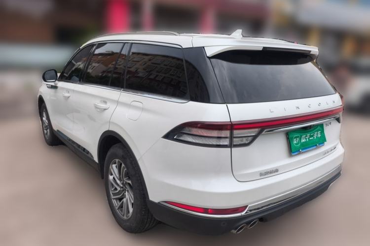 Used Lincoln Aviator 2021 3.0T V6 Four-Wheel Drive Luxury Edition Rear Left 45 Deg