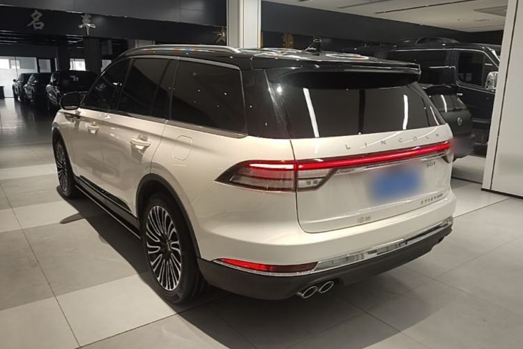 Used Lincoln Aviator 2021 3.0T V6 Four-Wheel Drive Zunya Edition Rear Left 45 Deg