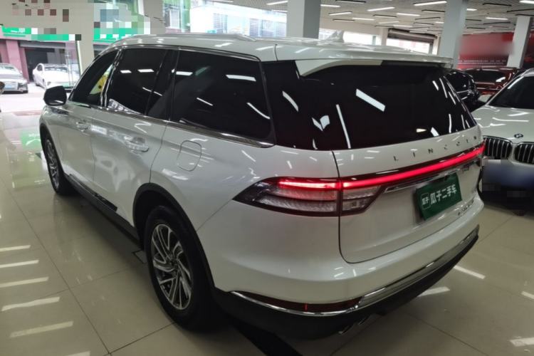 Used Lincoln Aviator 2021 3.0T V6 Four-Wheel Drive Luxury Edition Rear Left 45 Deg