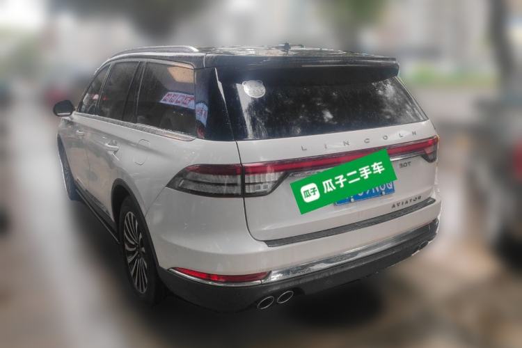 Used Lincoln Aviator 2021 3.0T V6 Four-Wheel Drive Zunya Edition Rear Left 45 Deg