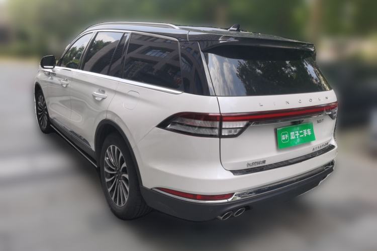 Used Lincoln Aviator 2021 3.0T V6 Four-Wheel Drive Zunya Edition Rear Left 45 Deg