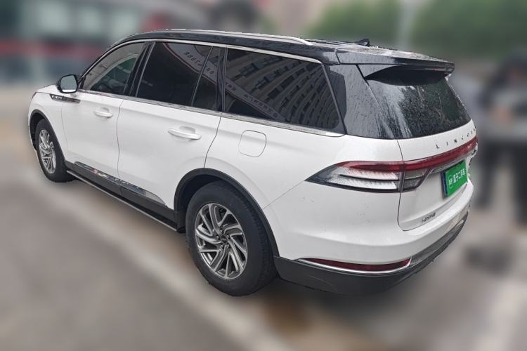 Used Lincoln Aviator 2021 3.0T V6 Four-Wheel Drive Luxury Edition Rear Left 45 Deg