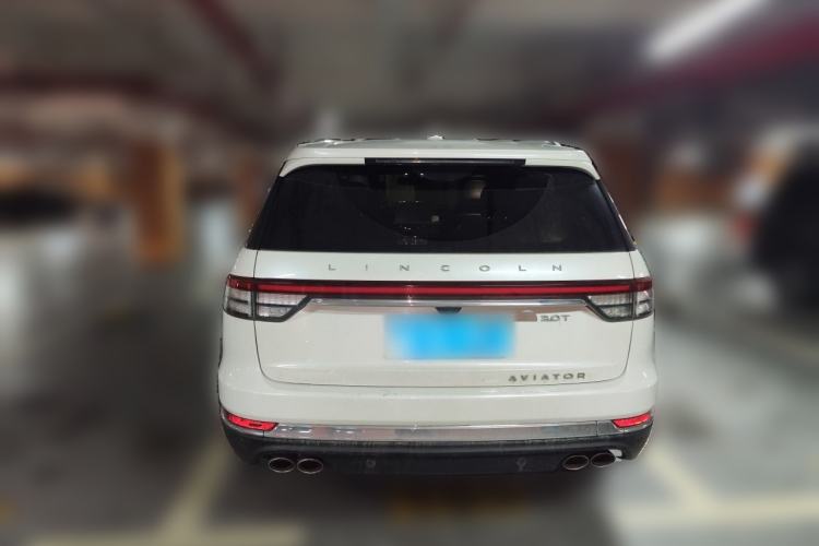 Used Lincoln Aviator 2021 3.0T V6 Four-Wheel Drive Luxury Edition Rear