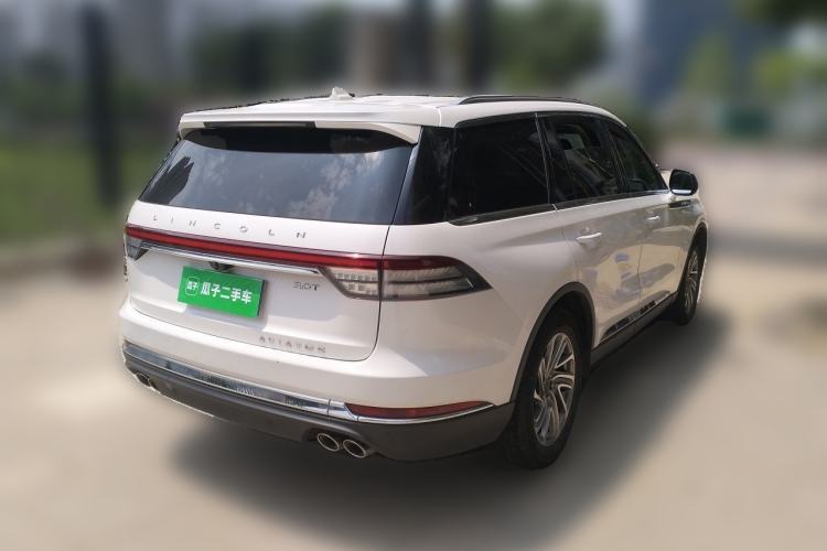 Used Lincoln Aviator 2021 3.0T V6 Four-Wheel Drive Luxury Edition Rear Right 45 Deg