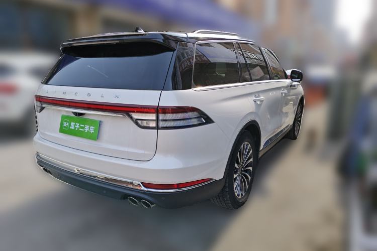 Used Lincoln Aviator 2021 3.0T V6 Four-Wheel Drive Zunya Edition Rear Right 45 Deg