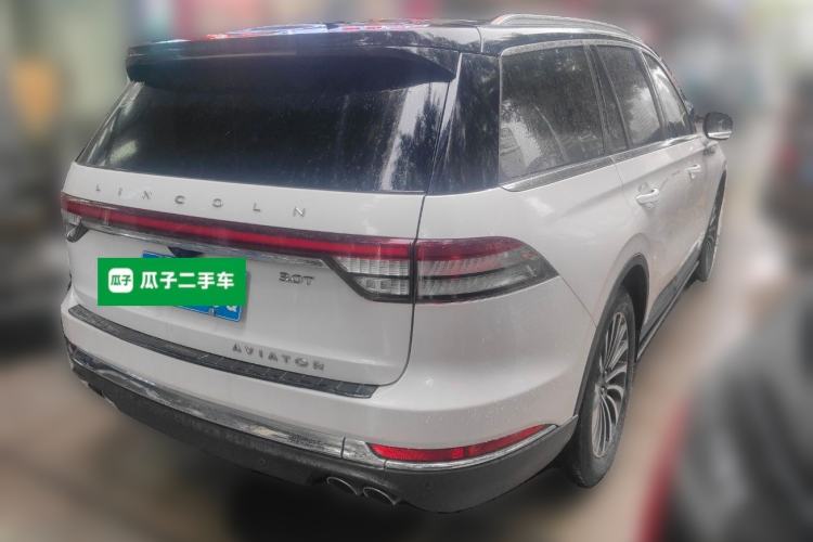 Used Lincoln Aviator 2021 3.0T V6 Four-Wheel Drive Zunya Edition Rear Right 45 Deg
