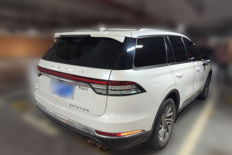 Used Lincoln Aviator 2021 3.0T V6 Four-Wheel Drive Luxury Edition Rear Right 45 Deg