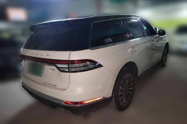 Used Lincoln Aviator 2021 3.0T V6 Four-Wheel Drive Zunya Edition Rear Right 45 Deg