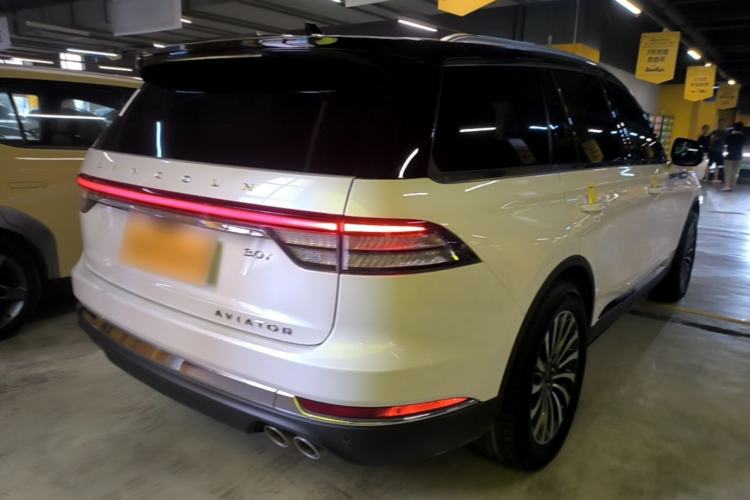 Used Lincoln Aviator 2021 3.0T V6 Four-Wheel Drive Zunya Edition Rear Right 45 Deg